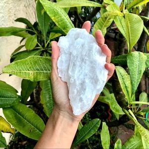 Selenite Slab - Crystal - Cleansing, Clarity, Connection and Protection